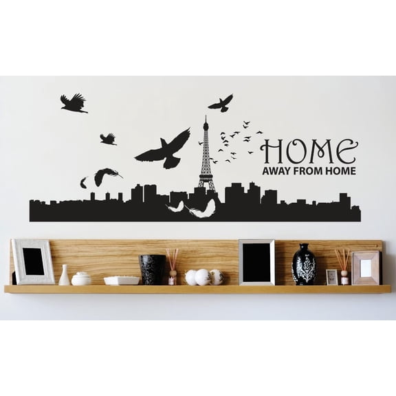 Custom Designs Home Away From Home Image Quote 10x20"