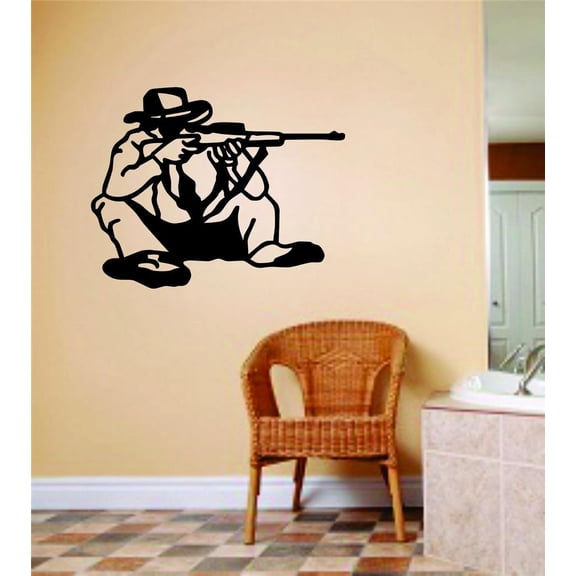 Custom Designs Hunter Gun Boys Room 20 X 30 Inches