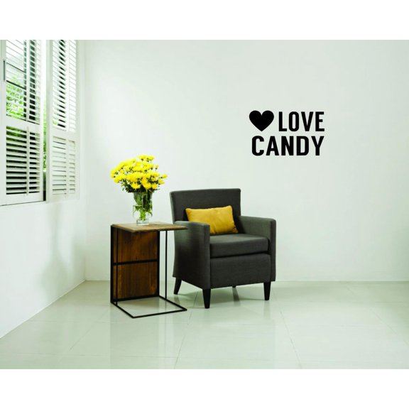 Custom Designs Love Candy Holiday Seasonal Quote 14x28 Inches