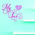 thumbnail image 1 of Custom Designs My Love 18 X 18 Inches, 1 of 1
