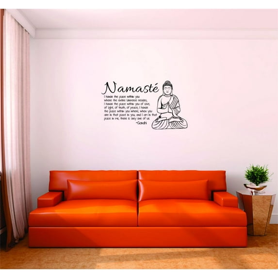 Custom Designs Namaste 14x28 Inches