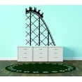 thumbnail image 1 of Custom Designs Roller Coaster Amusement Park Ride Kids Bathroom 16x20 Inches, 1 of 1