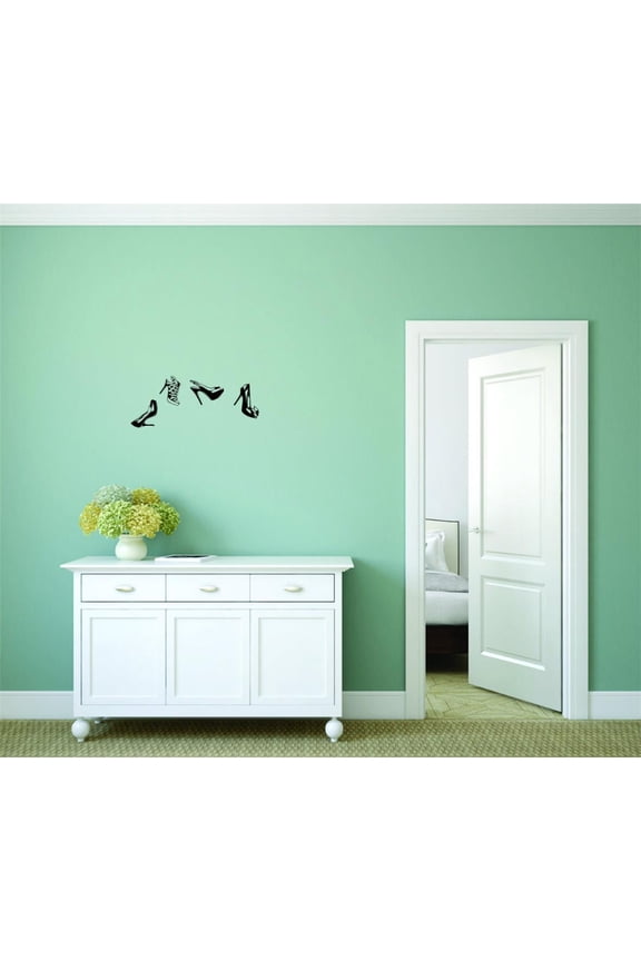 Custom Designs Shoes High Heel Stilettos Women Ladies Girl Teen Fashion 12x30 Inches