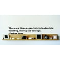 thumbnail image 1 of Custom Designs There Are Three Essentials To Leadership Humility, Clarity And Courage. Fuchan Yuan 22x22, 1 of 1