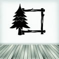 thumbnail image 1 of Custom Designs Tree Frame Log Cabin 16x24 Inches, 1 of 1