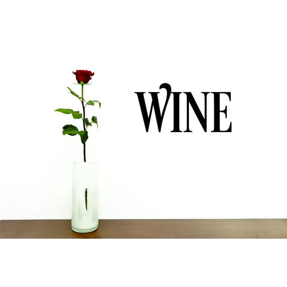 Custom Designs Wine Kitchen Quote 20x40"
