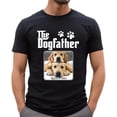 thumbnail image 1 of Custom Dog Dad Personalized Pet Papa Lover Birthday Present Unisex T-Shirt, S - 5XL, 1 of 2