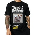 thumbnail image 1 of Custom Dog Dad T-Shirt - Personalized Pet Photo Tee, 100% Cotton, Funny Dad Quotes Design, Perfect Father's Day or Birthday Gift for Dog Lovers, Sizes S-XXXL, Black with White Text, Fathers Day Gift, 1 of 6