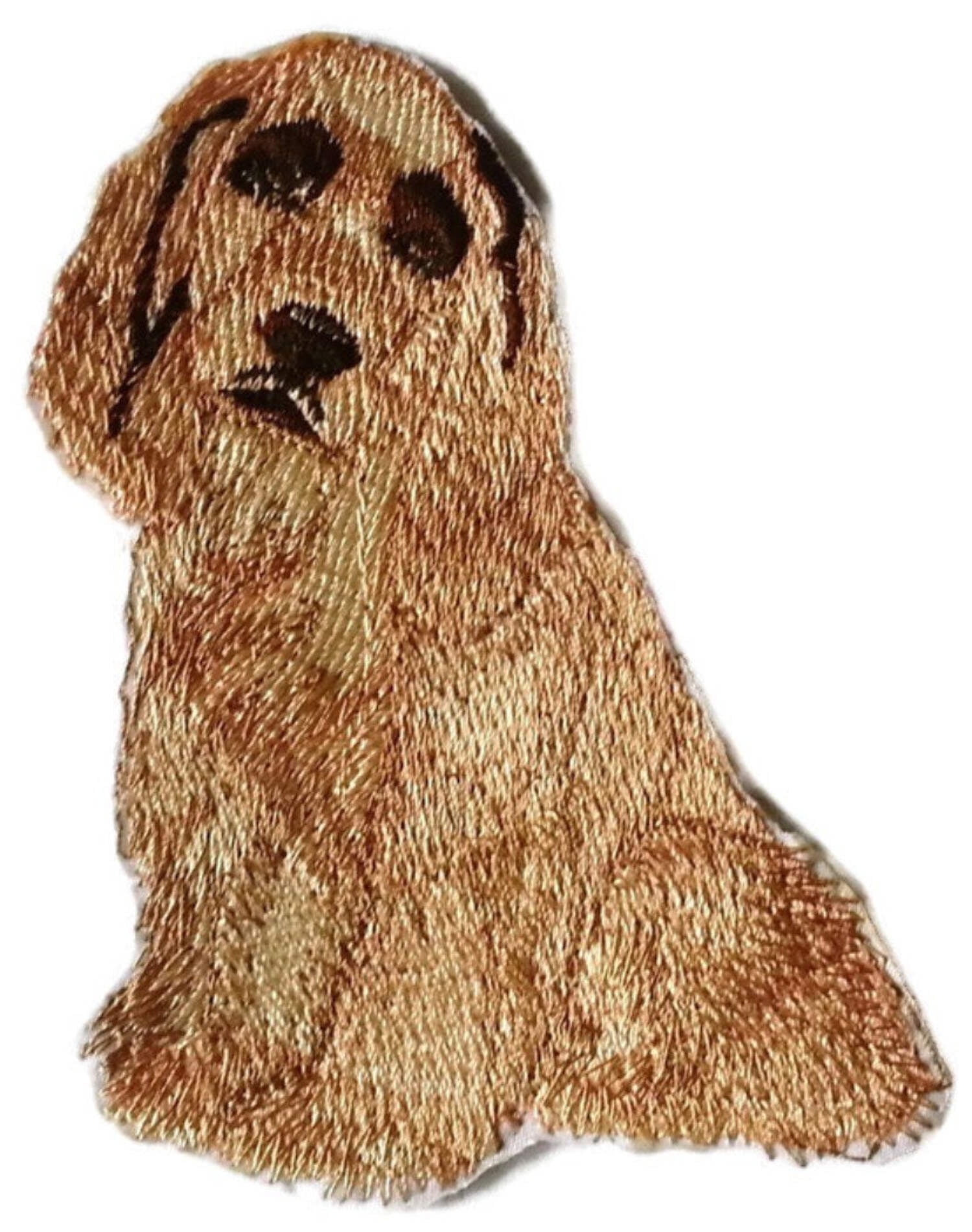 Custom Dog Portraits[Cocker Spaniel] Embroidered Iron On/Sew Patch [4.5" x 4]]