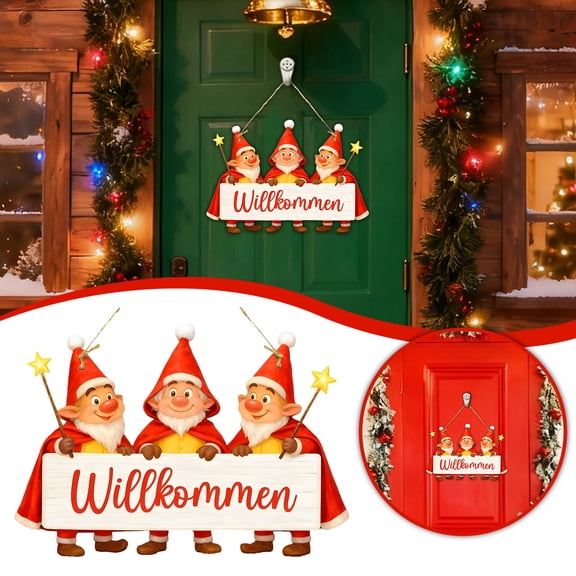 Custom Door Hanger Sign for Front Door Elegant Welcome Decoration for Housewarming Ideal for Outdoor and Indoor Use