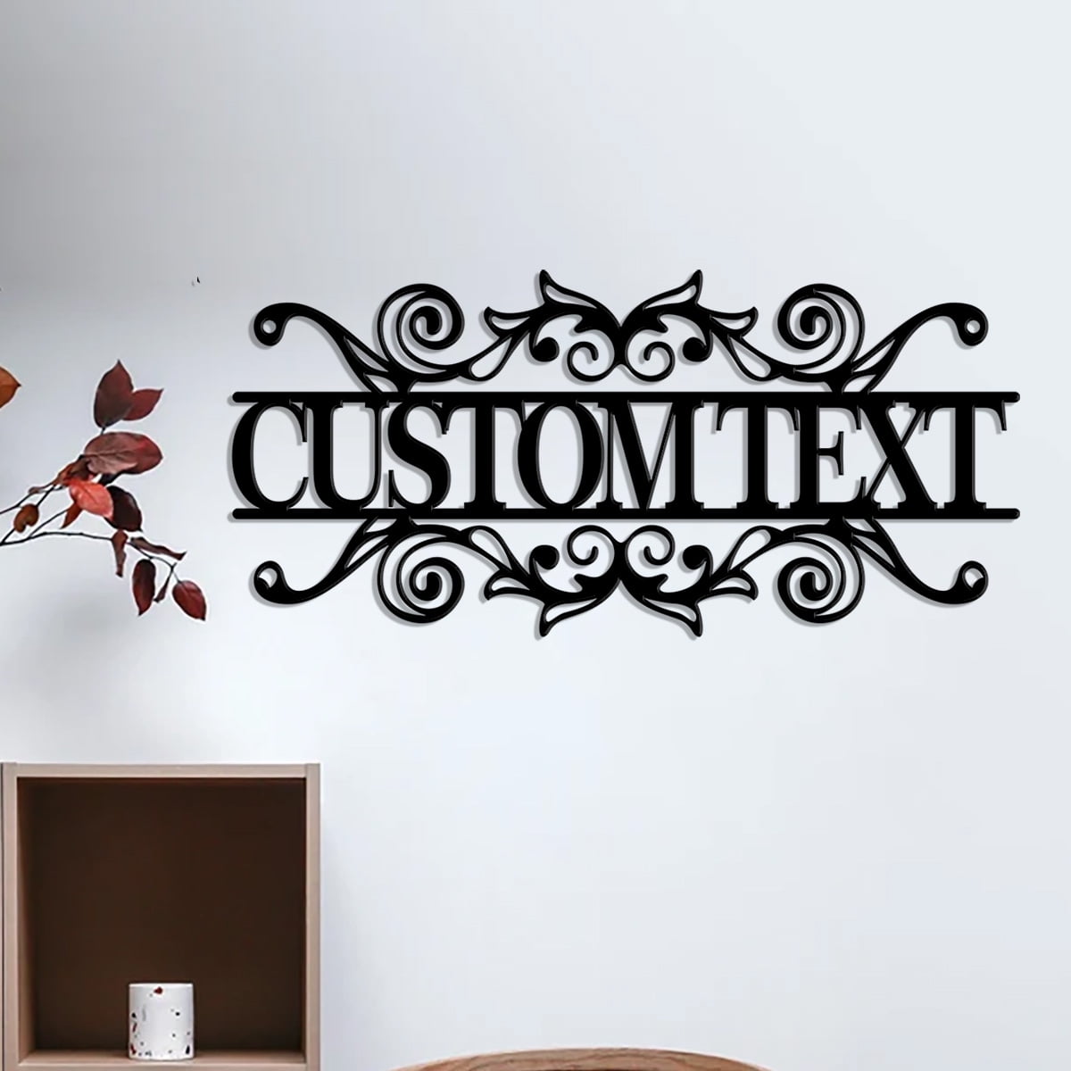 Custom Door Number Metal Wall Decor, Custom Metal Sign, Home Sign Personalized,Custom Laser Logo Sign, Interior Office Decor