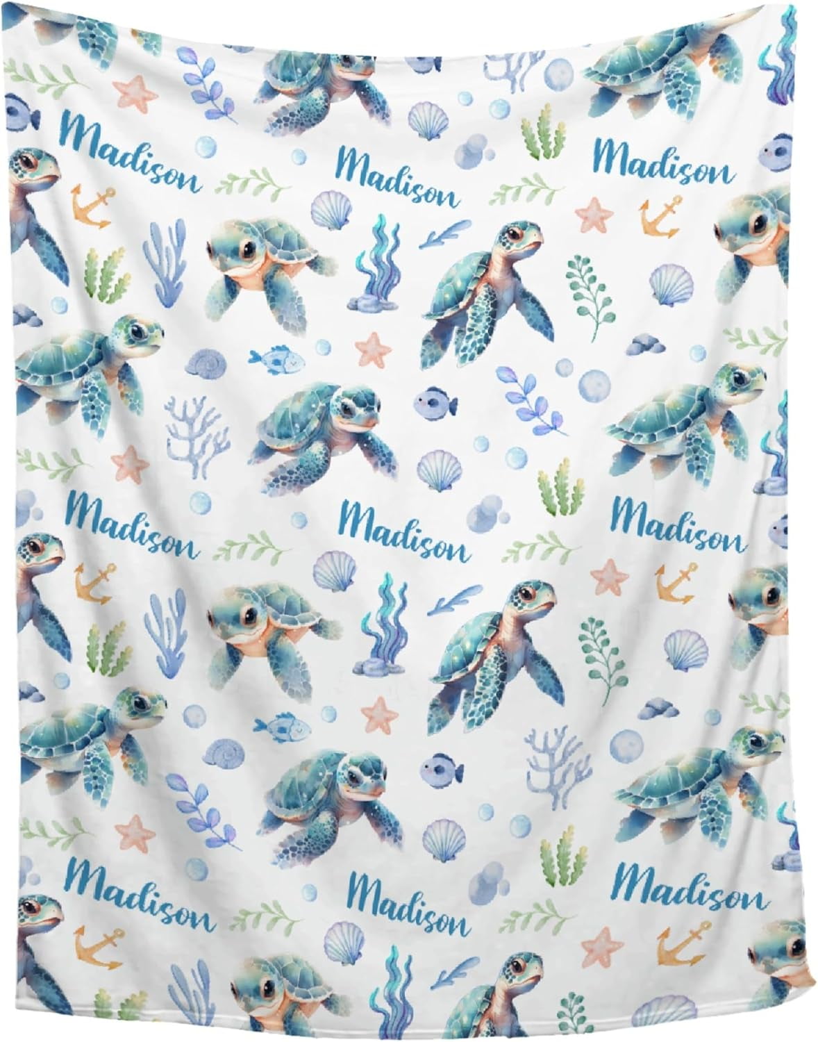 Custom Dragon Blanket with Name, Dragon Gifts,Personalized Dragon Throw