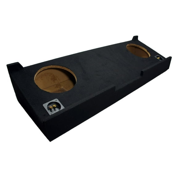Custom Dual 12" Subwoofer Enclosure for 2007-2013 Chevy Silverado Crew Cab