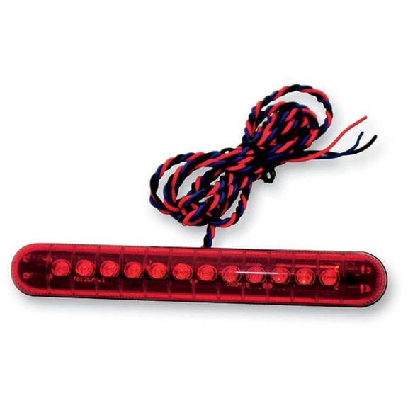 Custom Dynamics LB01 Knight Riderz Light Bars - Non-Sequential Light Bar w/ Non-Flashing Brake Alert - Red