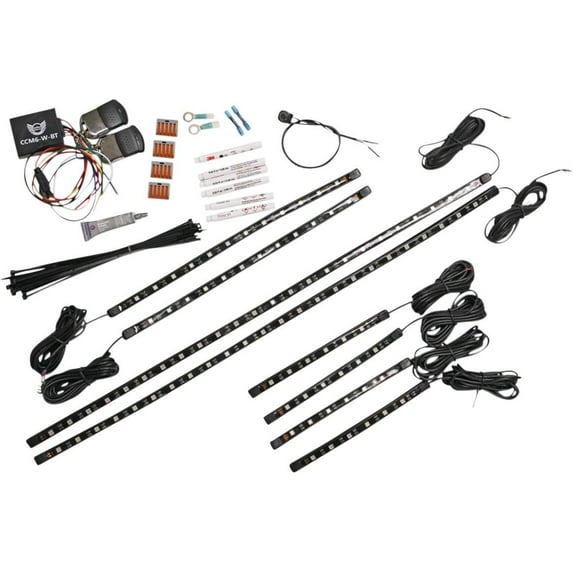 Custom Dynamics MWZ-OR-SNOW-02 Magical Wizards Full Sled Snowmobile Led Kit