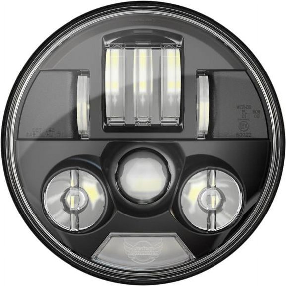 Custom Dynamics PB-7-IND-B 7in. Probeam LED Headlamp - True Black