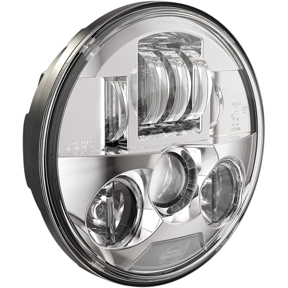 Custom Dynamics PB-7-IND-C 7in. Probeam LED Headlamp - Chrome