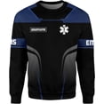thumbnail image 1 of Custom EMS EMT Shirts Men Women, Personalized Paramedic Uniform Emergency Medical Technician Apparel, EMS Week Gifts (Sweatshirt, S), 1 of 7