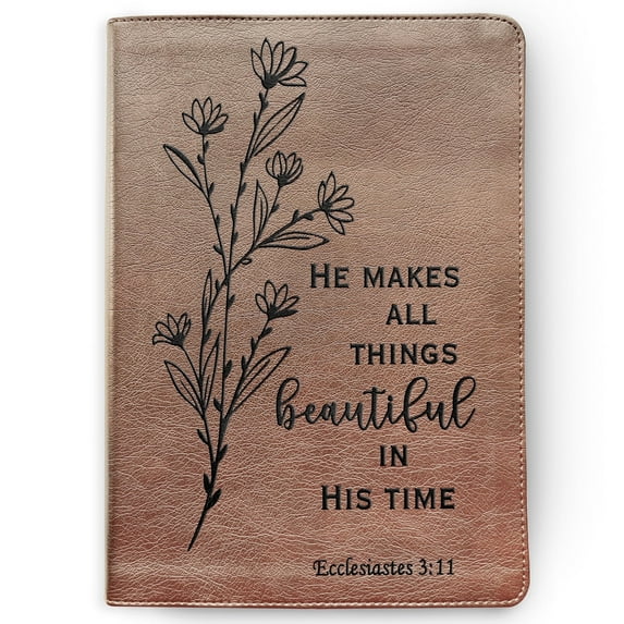 Custom ESV Bible | ESV Journaling Bible | Custom Engraved English Standard Version Christian Gifts Baptism Gifts ESV Bible Women