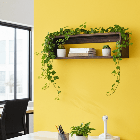 Custom Easy-Mount Cedar Wood Storage Box Float Shelf – Enclosed Design (32"x8", DarkBrown)