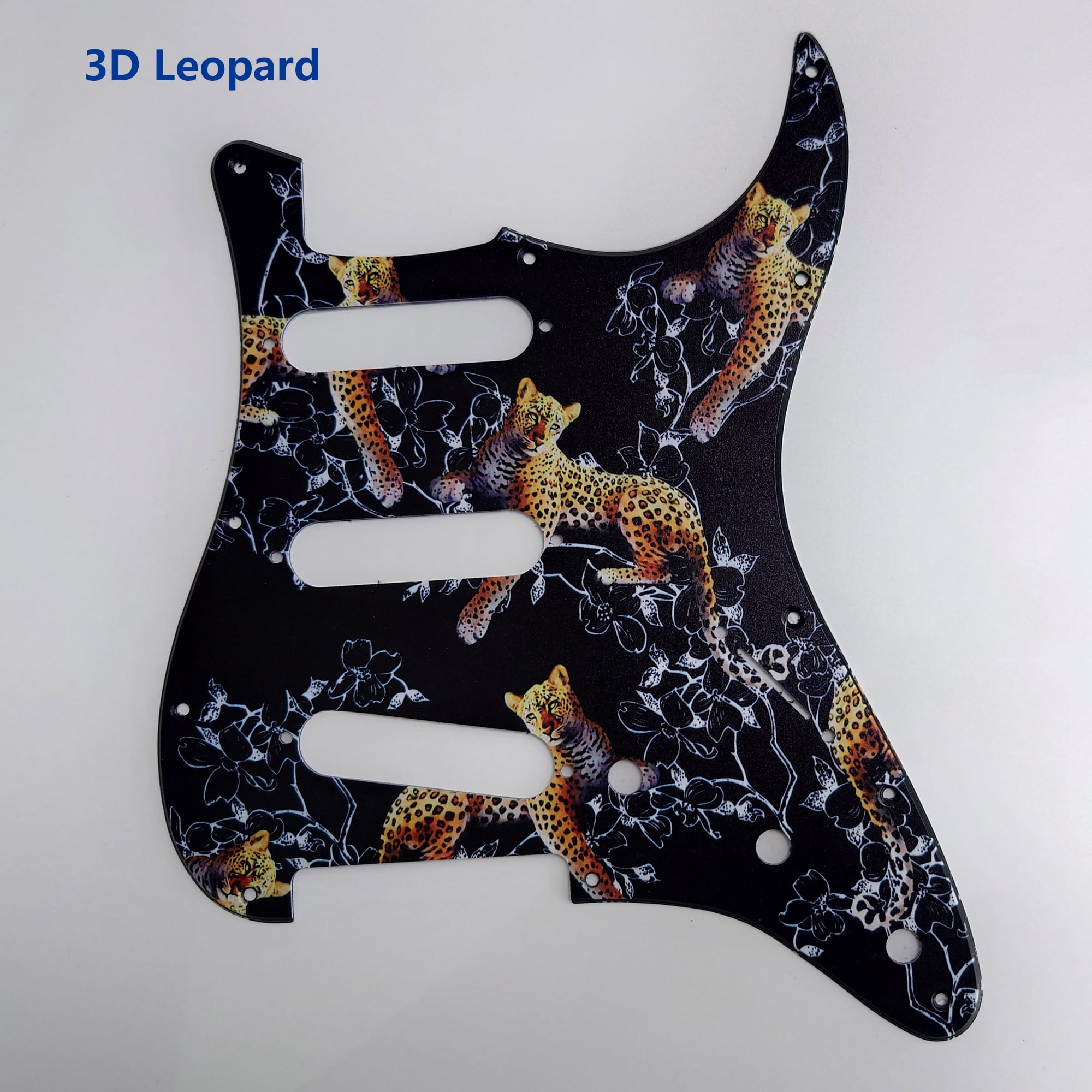 Custom Electric Guitar Pickguard 3D Effect for FD 11 Hole SSS 3D Pickguard Replacement Parts