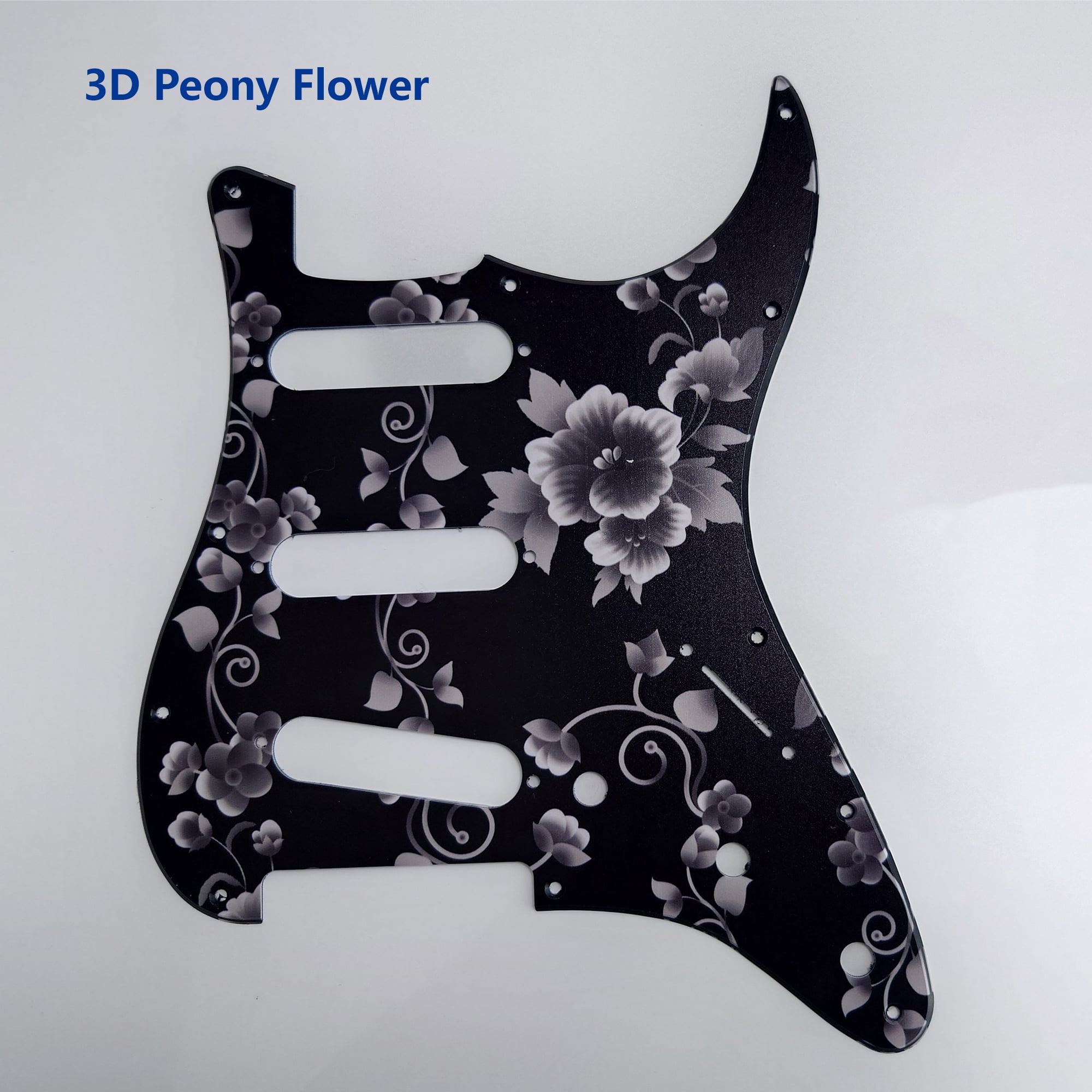 Custom Electric Guitar Pickguard 3D Effect for FD 11 Hole SSS 3D Pickguard Replacement Parts