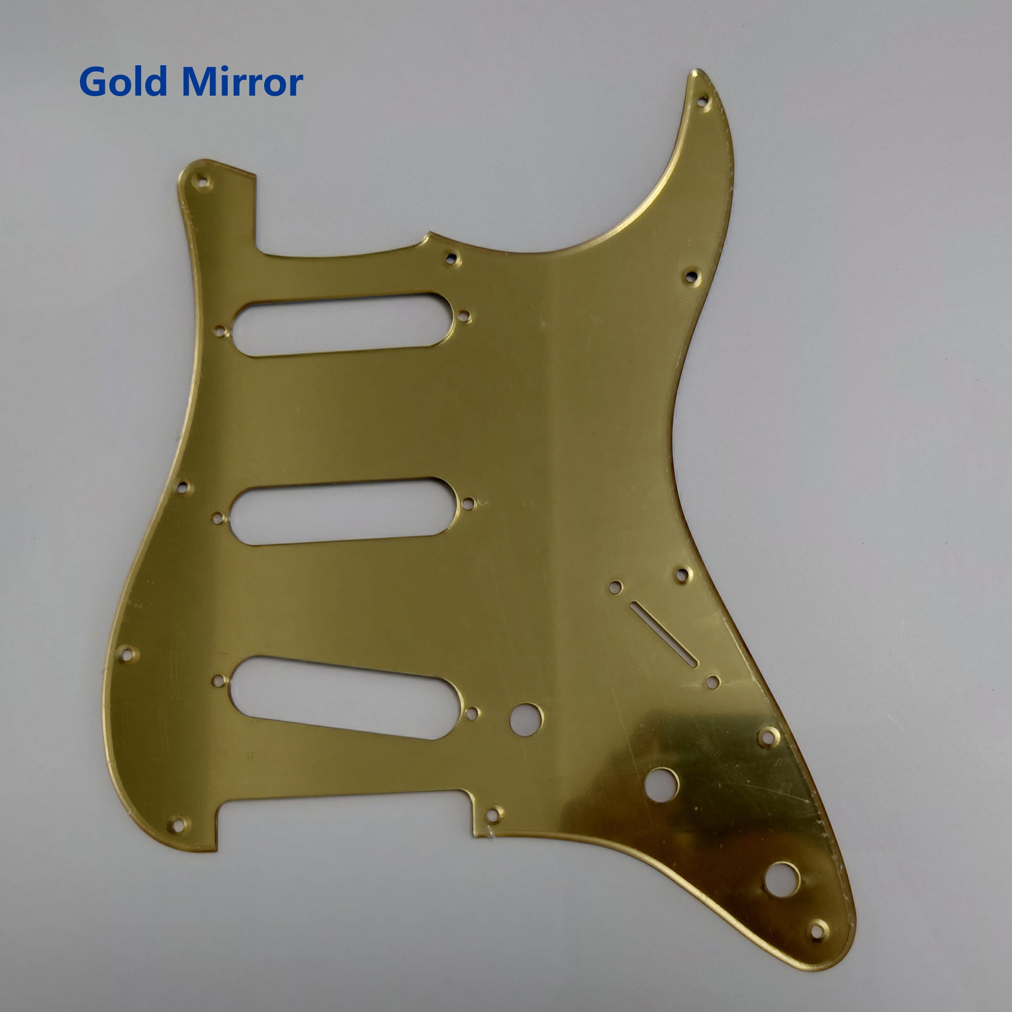 Custom Electric Guitar Pickguard For FD 11 Hole SSS Mirrors Pickguard Replacement parts 4 colours availab