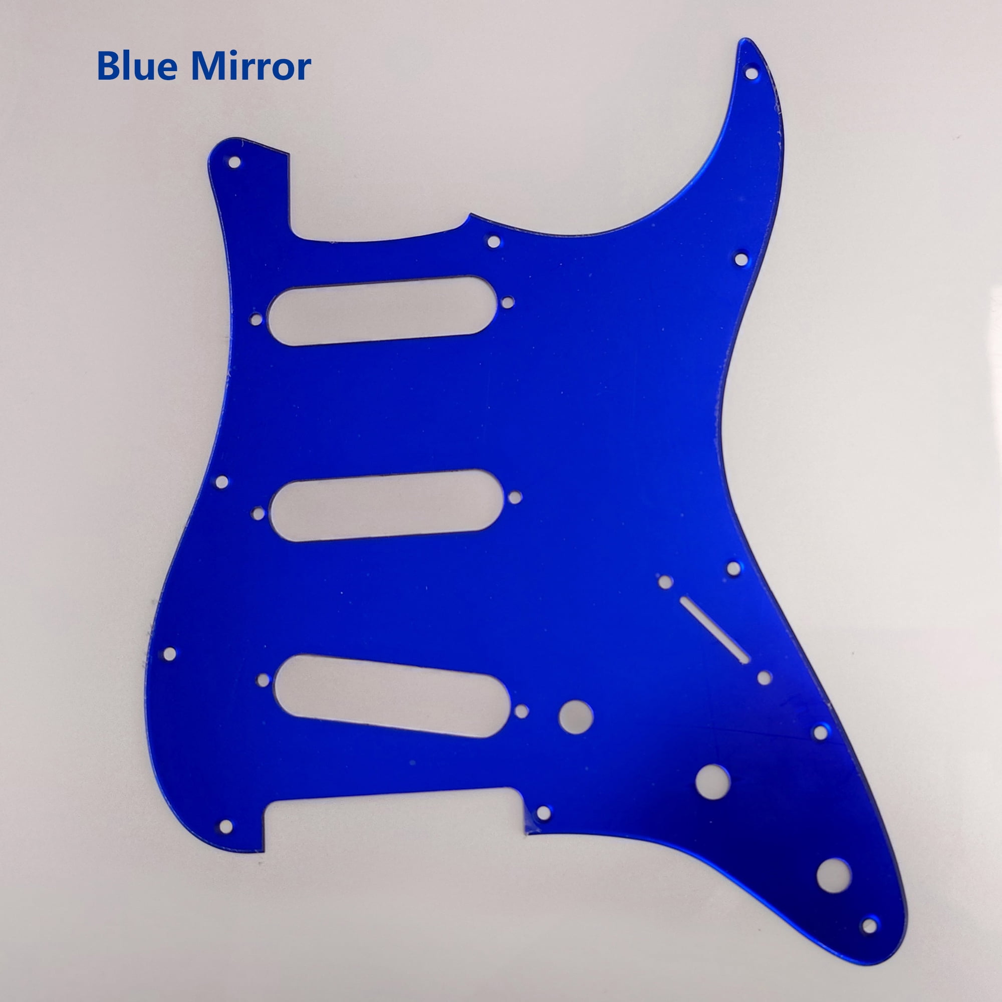 Custom Electric Guitar Pickguard For FD 11 Hole SSS Mirrors Pickguard Replacement parts 4 colours availab