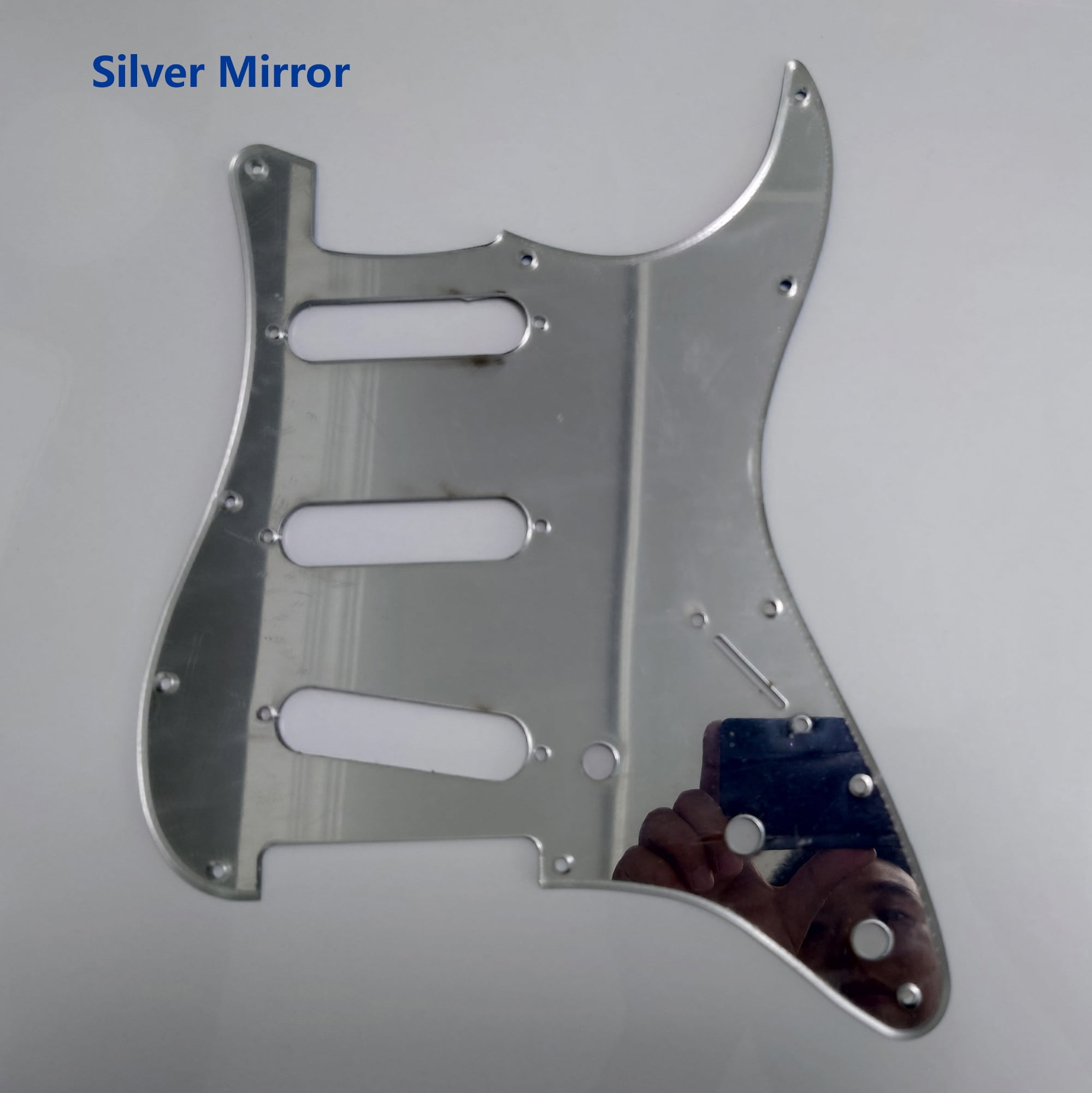 Custom Electric Guitar Pickguard For FD 11 Hole SSS Mirrors Pickguard Replacement parts 4 colours availab
