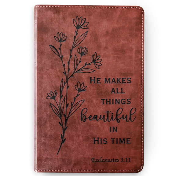 Custom Engraved ESV Thinline Large Print Bible, English Standard Version, Personalized Christian Gift, Baptism Gift for Women