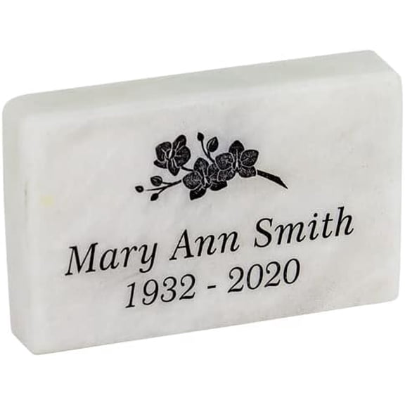 Custom Engraved Marble Engravable Name Plate - Soft White$$Tools & Hardware Other