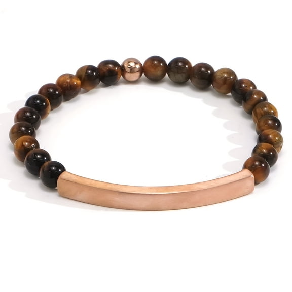 Custom Engraved Natural Stone Bracelet - Elegant & Bohemian, Handcrafted Friendship Beaded Bracelet with Inspirational Name Phrase, Ideal Christmas Gift for Her,Turquoise, Rose Golden