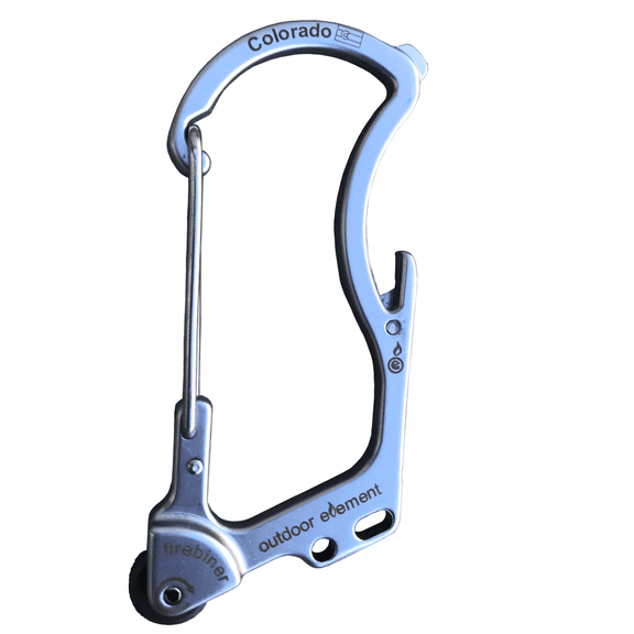Custom-Etched Firebiner, States Edition: Souvenir, Multitool, Keychain, Carabiner