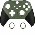 thumbnail image 1 of Faceplate Cover Front Plate Housing Shell Case Replacement for Xbox One Elite Series 2 Core 1797, with Joystick Accent Rings-Army Green, 1 of 4