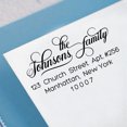 thumbnail image 1 of Custom Family Address Stamp Personalized Self Inking Rubber Stamp Gift Idea, 1 of 1
