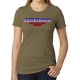 thumbnail image 1 of Custom Family Name in American Flag Letters -Family Reunion Women T-shirts, 1 of 2