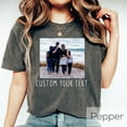 thumbnail image 1 of Custom Family Photo T-Shirt, Personalized Picture Tee, Unique Gift Shirt with Image, 1 of 5