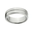 thumbnail image 1 of Custom Finish 7mm Stainless Steel Ring by Luxurien, 1 of 3