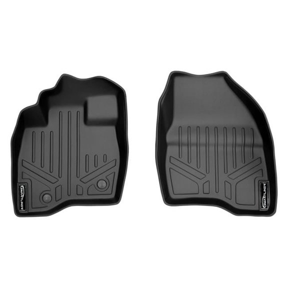 Custom Fit 1st Row Floor Mats Liner Set for 2015-2016 Ford Explorer, Black