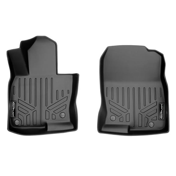 Custom Fit 1st Row Floor Mats Liner Set for 2017-2021 Mazda CX-5, Black