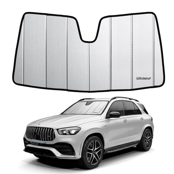 Custom Fit 2020-2026 GLE Windshield Sun Shade for Mercedes-Benz GLE/GLS SUV 2020 2021 2022 2023 2024 2025 2026 Automotive Car Front Window Sunscreen Sunshade VT4