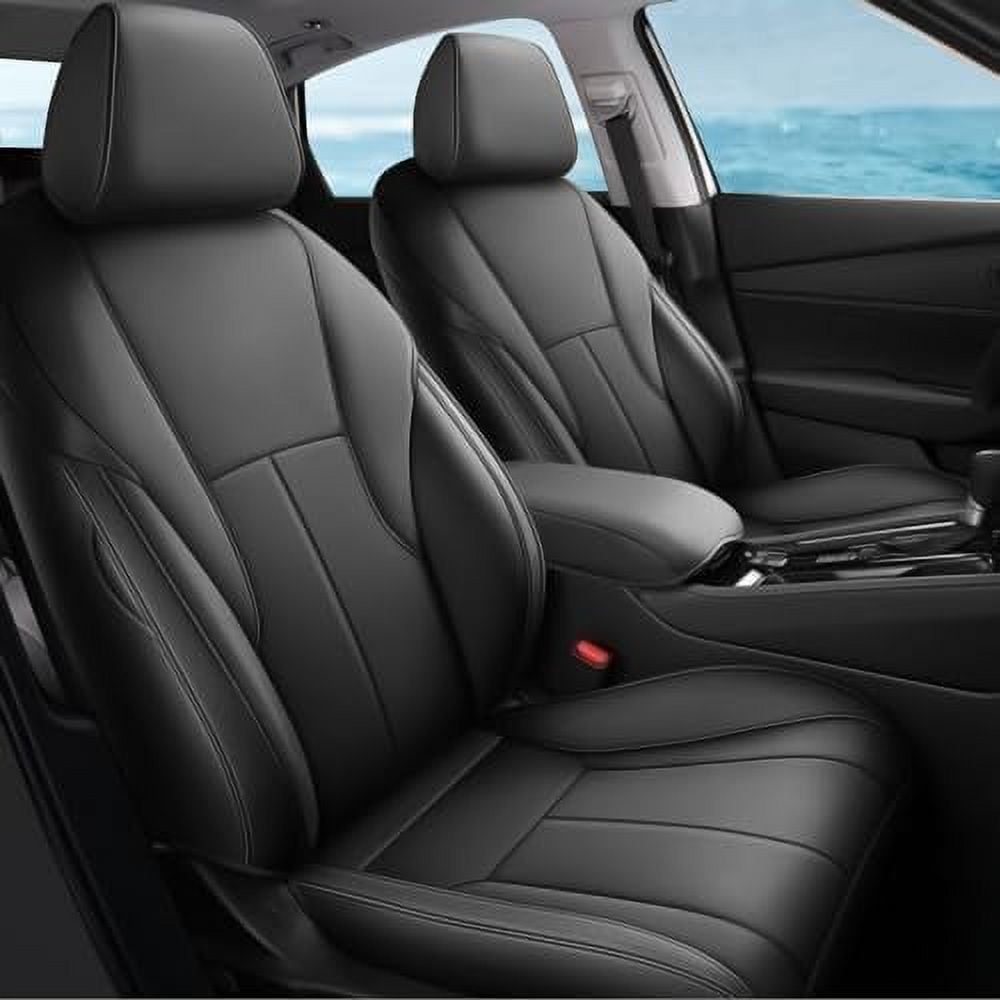 Custom Fit for 2023 2025 Honda Accord Seat Covers Faux Leather Full Set Compatible Airbag