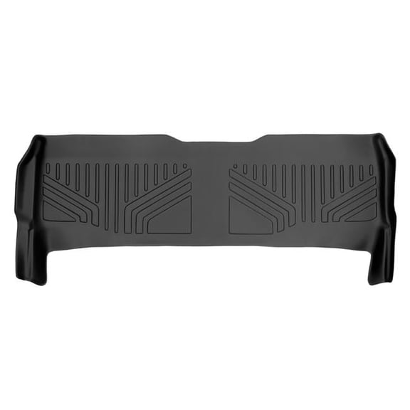 Custom Fit 2nd Row Floor Mats Liner - Super Duty Crew Cab for 2011-2016 Ford F-250, Black