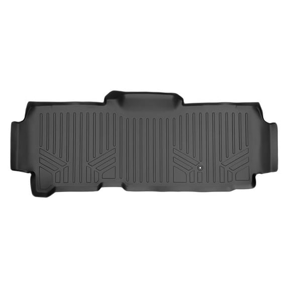 Custom Fit 2nd Row Floor Mats Liner - Super Duty SuperCab for 1999-2010 Ford F-250, Black