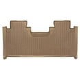 thumbnail image 1 of Custom Fit 2nd Row Floor Mats Liner - SuperCab with 1st Row Bench Seat for 2015-2022 Ford F-150, Tan, 1 of 1