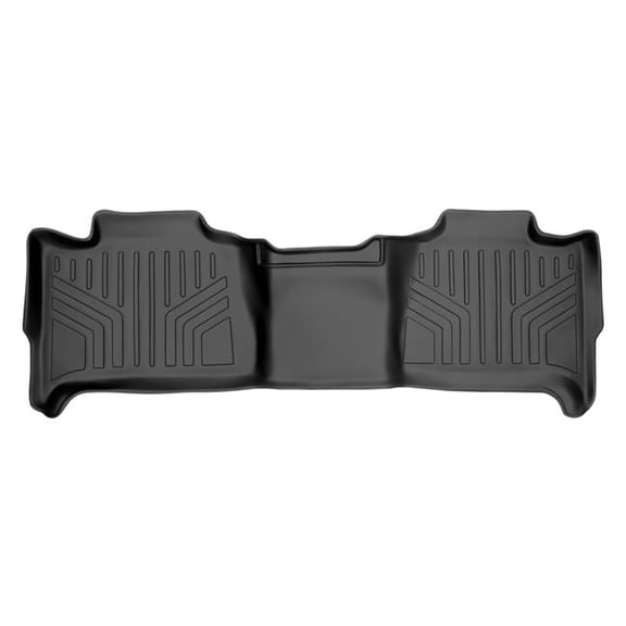 Custom Fit 2nd Row Floor Mats Liner for 2007-2014 Chevy Suburban, Black