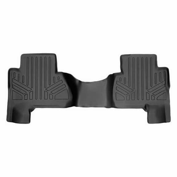 Custom Fit 2nd Row Floor Mats Liner for 2015-2020 Cadillac Escalade ESV, Black