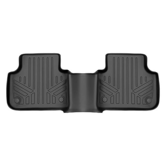Custom Fit 2nd Row Floor Mats Liner for 2017-2022 Audi Q7, Black