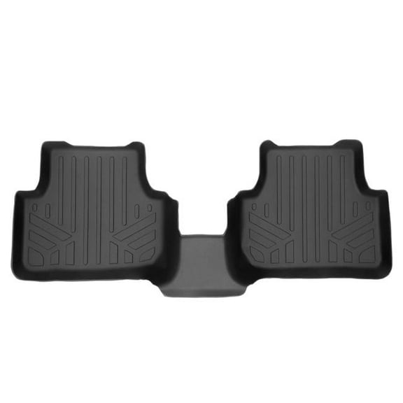 Custom Fit 2nd Row Floor Mats Liner for 2019-2021 Volkswagen Jetta, Black