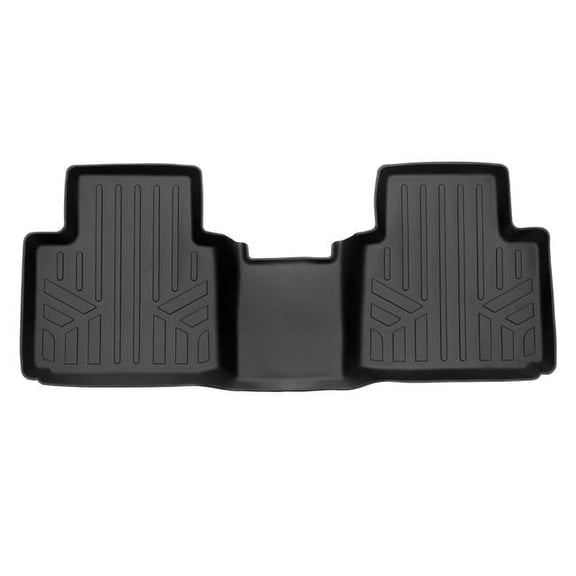 Custom Fit 2nd Row Floor Mats Liner for 2022-2023 Mitsubishi Outlander, Black